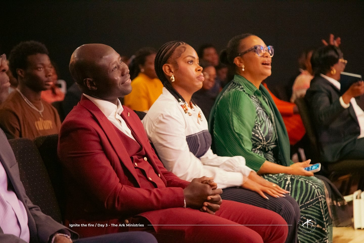 The Ark Ministries community worshipping together
